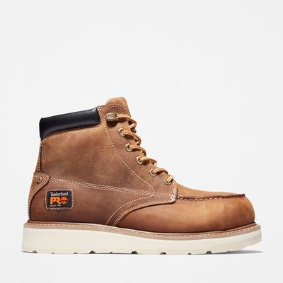 Timberland Gridworks 6" Alloy Burunlu Waterproof Iş Botu Erkek Altın Kahverengi | TR-6479D