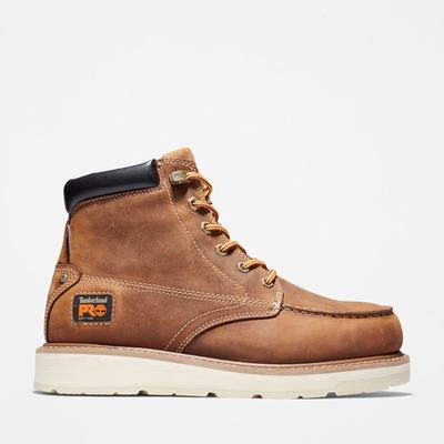 Timberland Gridworks 6" Waterproof Iş Botu Erkek Altın Kahverengi | TR-5741J