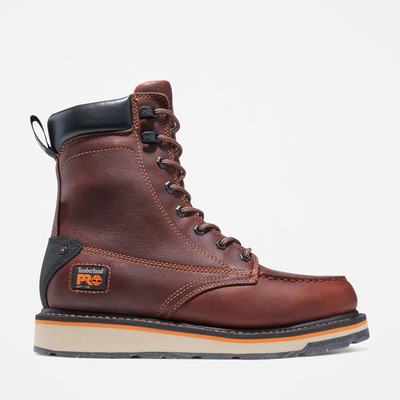 Timberland Gridworks 8" Waterproof Iş Botu Erkek Kahverengi | TR-8027Q