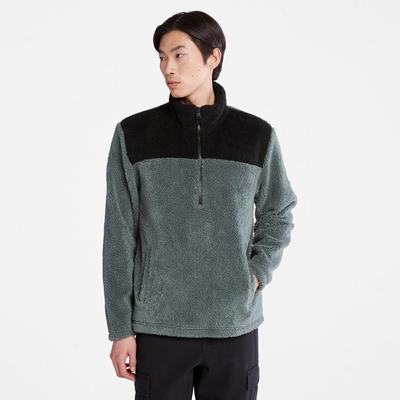 Timberland Half-zip Fleece Ceket Erkek Yeşil | TR-6814L