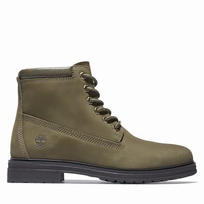 Timberland Hannover Hill 6 Inch Bot Kadın Koyu Yeşil | TR-5820Y