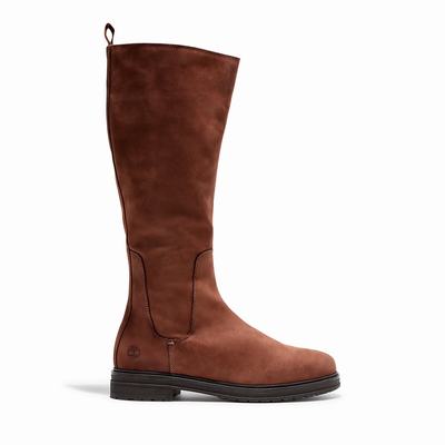Timberland Hannover Hill Tall Çizme Kadın Kahverengi | TR-5743F