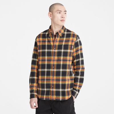 Timberland Heavy Flannel Check Gömlek Erkek Siyah | TR-5296L