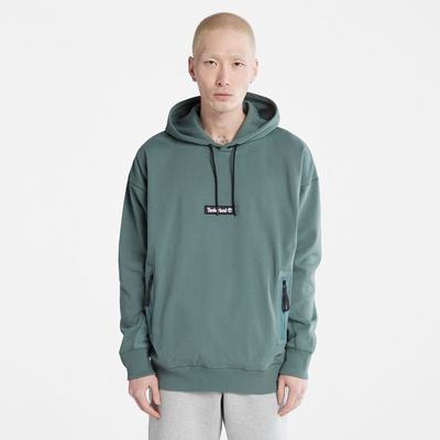 Timberland Heavyweight Kapüşonlu Sweatshirt Erkek Yeşil | TR-2417E