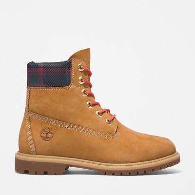 Timberland Heritage 6 Inch Bot Kadın Açık Kahverengi | TR-4381F