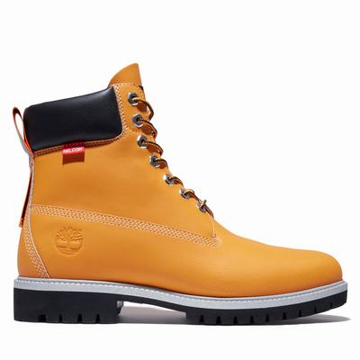 Timberland Heritage 6 Inch Waterproof Bot Erkek Turuncu | TR-5109L