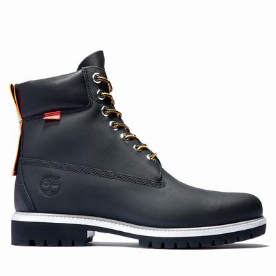 Timberland Heritage 6 Inch Waterproof Bot Erkek Siyah | TR-9741J