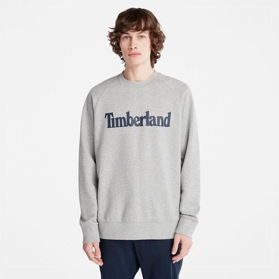 Timberland Heritage Logo Tişörtü Erkek Gri | TR-8231R