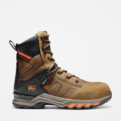 Timberland Hypercharge 8" Composite Burunlu Waterproof Iş Botu Erkek Kahverengi | TR-2581W