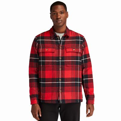 Timberland Insulated Buffalo Ceket Erkek Kırmızı | TR-9602D