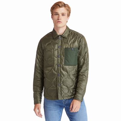 Timberland Insulated Overshirt Ceket Erkek Yeşil | TR-5936T