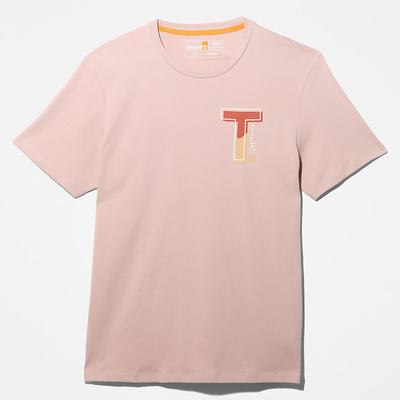 Timberland Interlock TimberFresh™ Tişört Erkek Pembe | TR-2748P