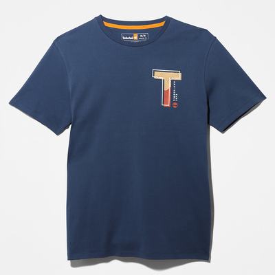 Timberland Interlock TimberFresh™ Tişört Erkek Mavi | TR-7453U