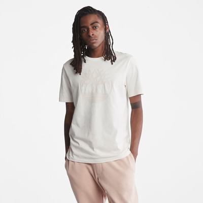 Timberland Kennebec River Tree-Logo Tee Tişört Erkek Beyaz | TR-6019W
