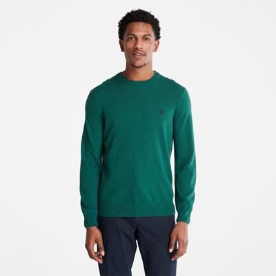 Timberland Knox River Crewneck Süveter Erkek Yeşil | TR-3795H