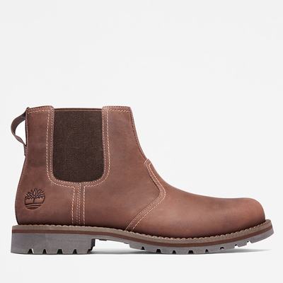 Timberland Larchmont Chelsea Chelsea Bot Erkek Açık Kahverengi | TR-0972A
