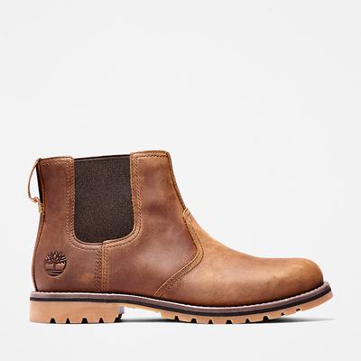 Timberland Larchmont Chelsea Chelsea Bot Erkek Açık Kahverengi | TR-7381U