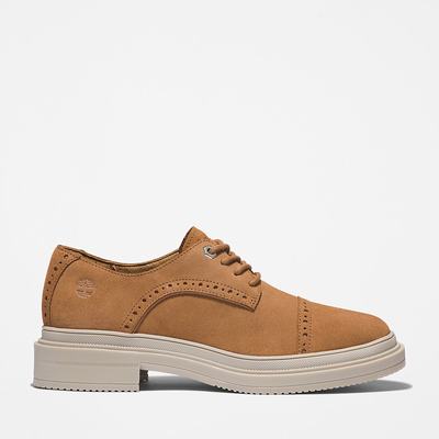 Timberland Lisbon Lane Brogue Oxford Shoe Ayakkabı Kadın Bej Rengi | TR-6539G
