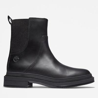 Timberland Lisbon Lane Chelsea Chelsea Bot Kadın Siyah | TR-7016J