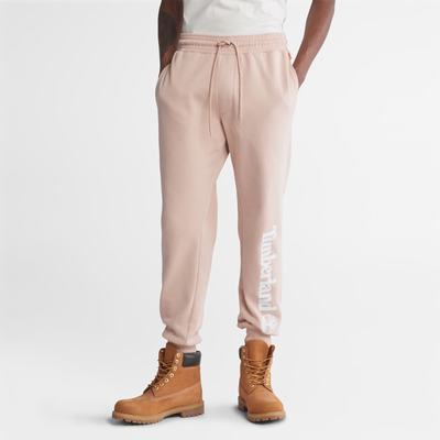 Timberland Logo Sweatpants Pantolon Erkek Pembe | TR-4780T