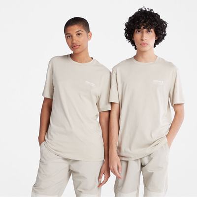 Timberland Luxe Konfor Essentials Tencel™ x Refibra™ Tişört Erkek Açık Gri | TR-7504T