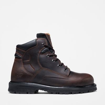 Timberland Magnus 6" Steel Burunlu Iş Botu Erkek Kahverengi | TR-4820U