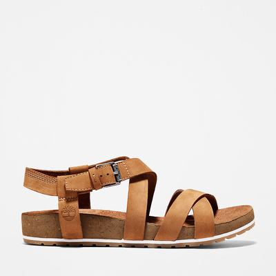 Timberland Malibu Waves Ankle Askılı Sandalet Kadın Kahverengi | TR-8953V