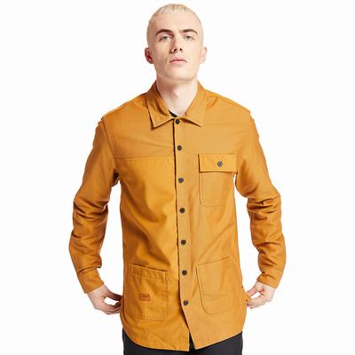 Timberland Mascoma River Overshirt Ceket Erkek Sarı | TR-2301M