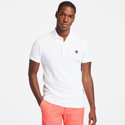 Timberland Merrymeeting River Polo Gömlek Erkek Beyaz | TR-0354G