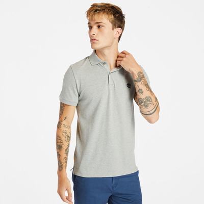 Timberland Merrymeeting River Polo Gömlek Erkek Gri | TR-8356H
