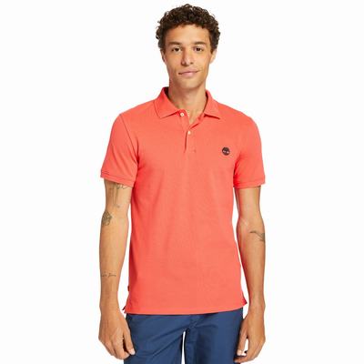 Timberland Merrymeeting River Polo Gömlek Erkek Kırmızı | TR-8524D