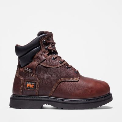 Timberland Met Guard Steel Burunlu Iş Botu Erkek Bordo | TR-6841Z