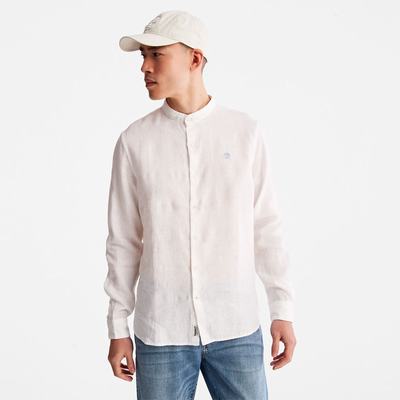 Timberland Mill River Linen Gömlek Erkek Beyaz | TR-5638R