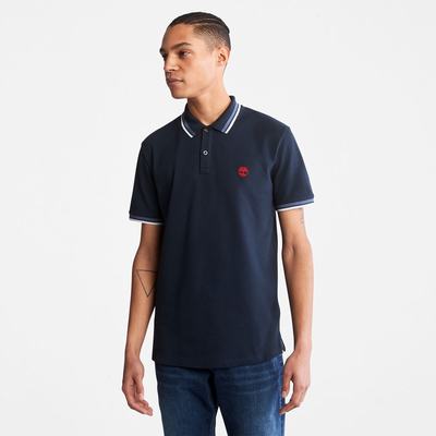 Timberland Millers River Tipped Polo Gömlek Erkek Lacivert | TR-3276A