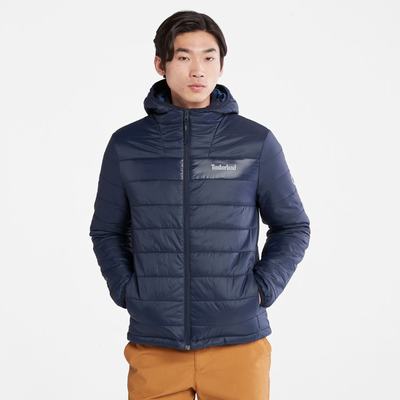 Timberland Mt. Eastman Kapitone Kukuletalı Ceket Erkek Koyu Mavi | TR-6948K