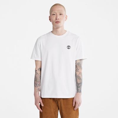 Timberland Multi-logo Tişört Erkek Beyaz | TR-7024P