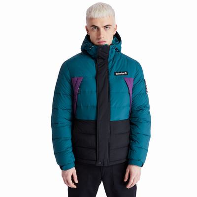 Timberland Outdoor Archive Puffer Ceket Erkek Turkuaz | TR-4359L