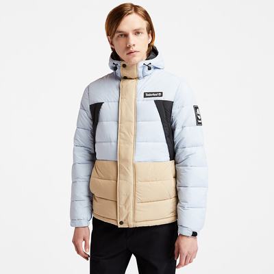 Timberland Outdoor Archive Puffer Ceket Erkek Açık Mavi | TR-8201K