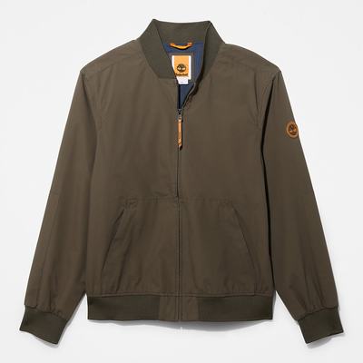Timberland Outdoor Heritage Bomber Ceket Erkek Koyu Yeşil | TR-9273H