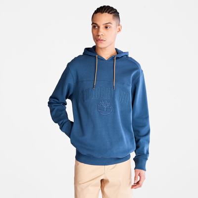 Timberland Outdoor Heritage EK+ Recycled-Pamuklu Graphic Kapüşonlu Sweatshirt Erkek Koyu | TR-8491J