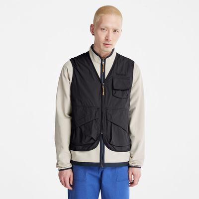 Timberland Outdoor Stow-and-Go Utility Yelek Erkek Siyah | TR-4790H