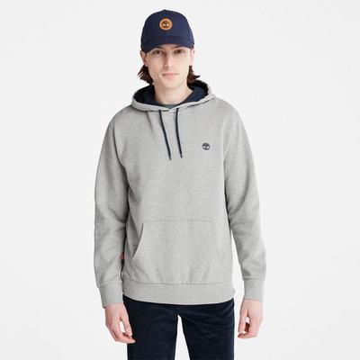 Timberland Oyster River Kapüşonlu Sweatshirt Erkek Gri | TR-4357K