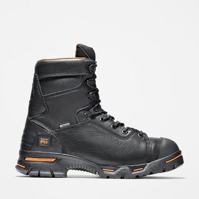 Timberland PRO® Endurance 8" Steel Burunlu Waterproof Iş Botu Erkek Siyah | TR-3765S