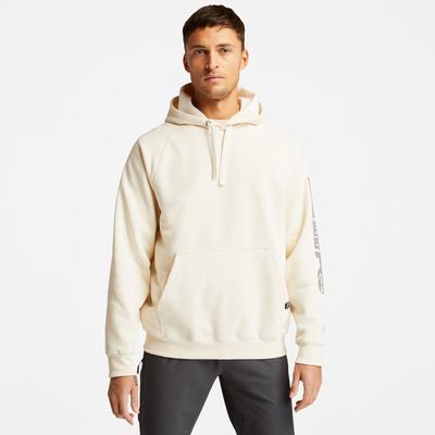 Timberland PRO® Hood Honcho Sport Kapüşonlu Sweatshirt Erkek Beyaz | TR-0895V