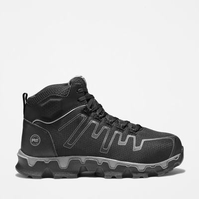 Timberland PRO® Powertrain Sport Alloy Burunlu İş Sneaker Iş Botu Erkek Siyah Gri | TR-3751Y