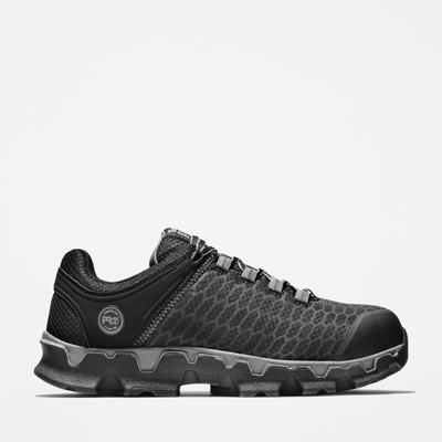 Timberland PRO® Powertrain Sport Alloy Burunlu İş Sneaker İş Ayakkabısı Erkek Siyah | TR-4916E