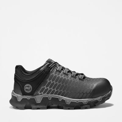Timberland PRO® Powertrain Sport Alloy Burunlu İş Sneaker İş Ayakkabısı Kadın Siyah | TR-5410Y