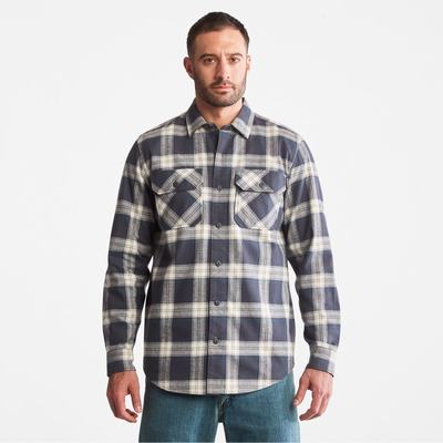 Timberland PRO® Woodfort Heavyweight Flannel İş Gömlek Erkek Ekose | TR-8615A