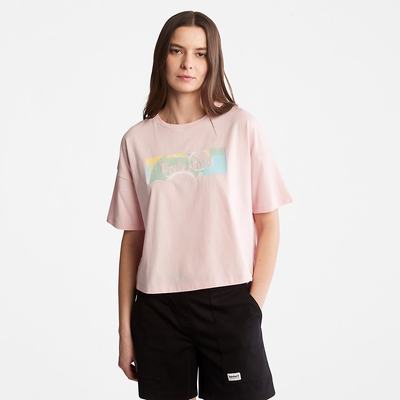 Timberland Pastel Tişört Kadın Pembe | TR-7261X