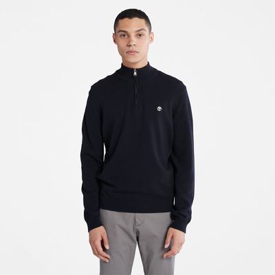 Timberland Phillips Brook Lambswool Kazak Erkek Lacivert | TR-6932A
